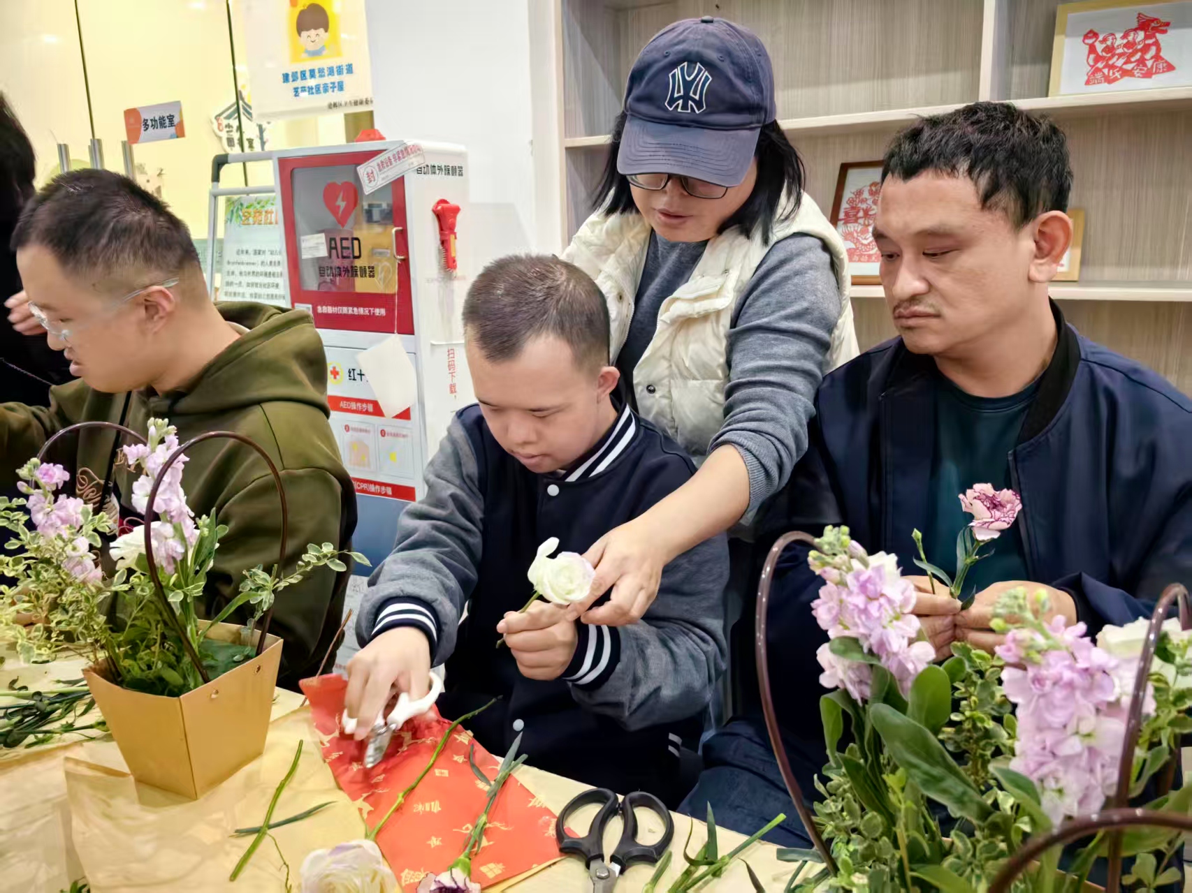 一场花“艺”，一份心意